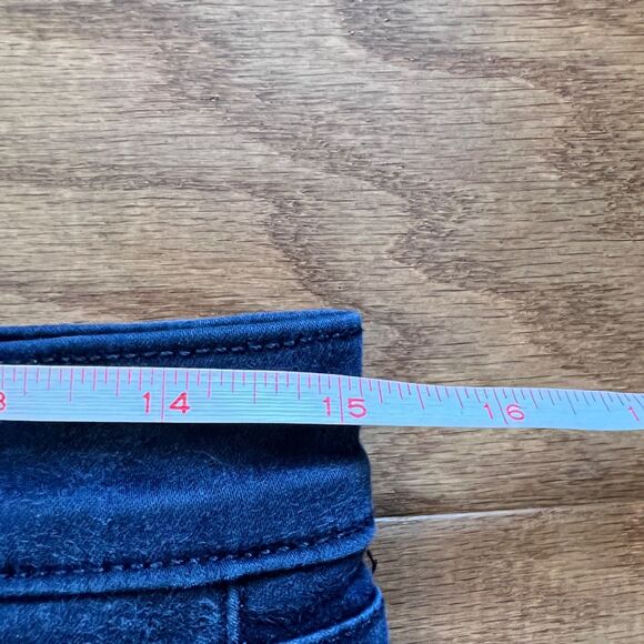 Rag & Bone Jean Legging Women's Size 28 Navy Sateen Skinny Jeans - Picture 7 of 9
